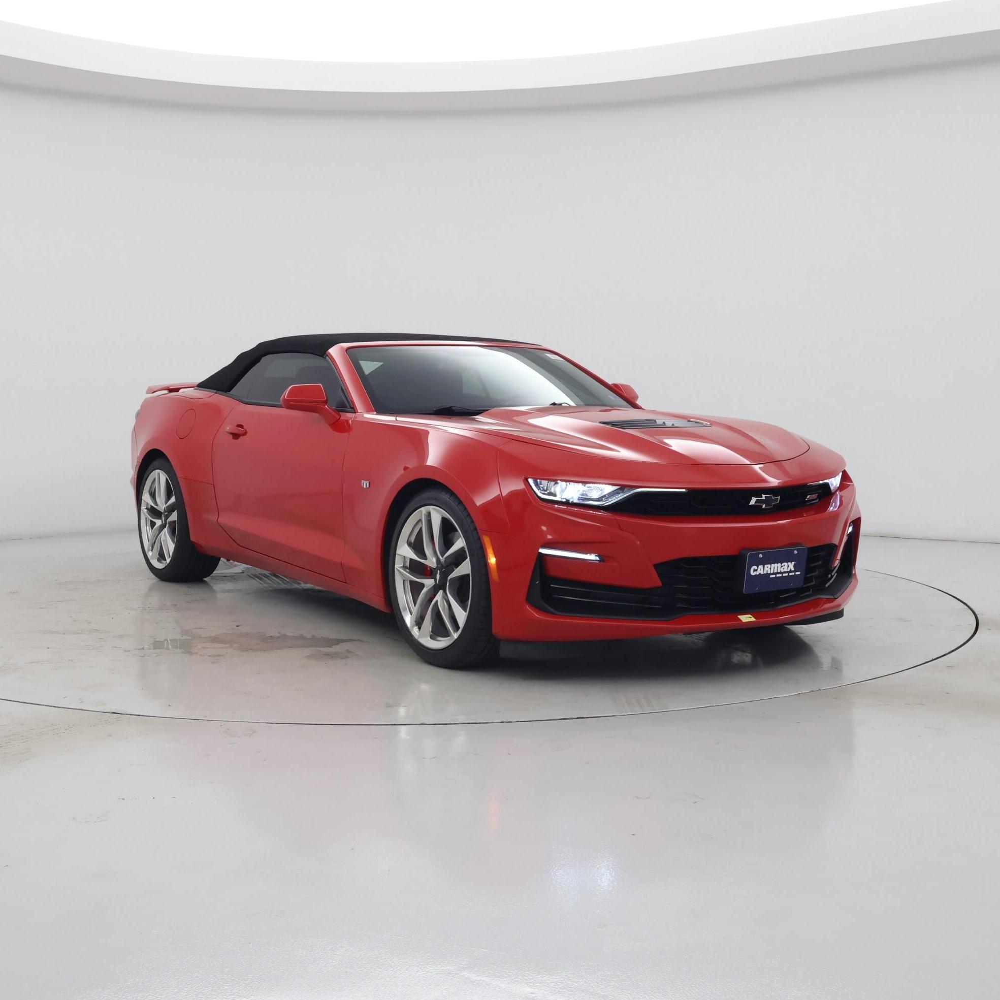 Red 2023 Chevrolet Camaro Convertible Rear-Wheel Drive Automatic