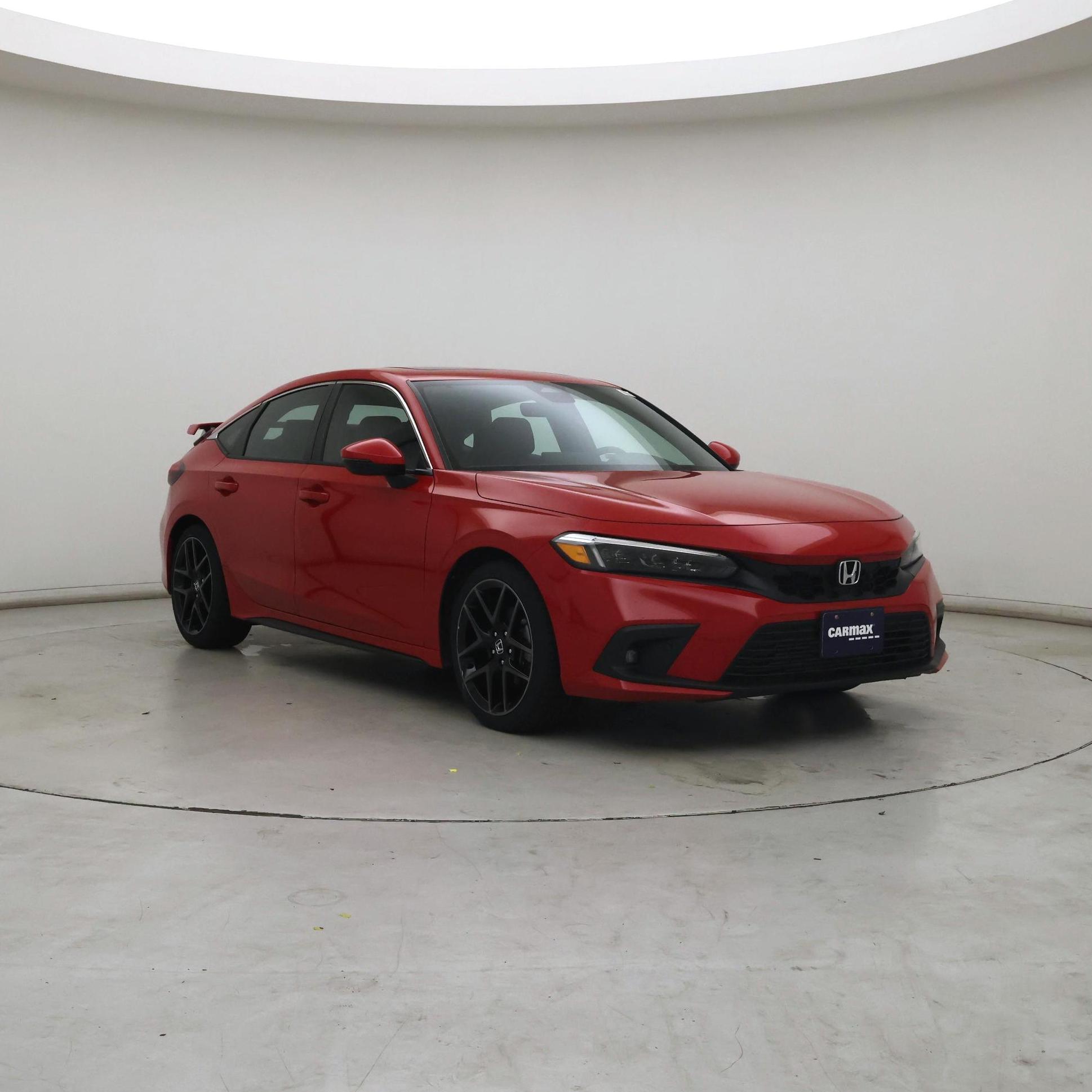 Red 2024 Honda Civic Hatchback Hatchback Front-Wheel Drive Automatic