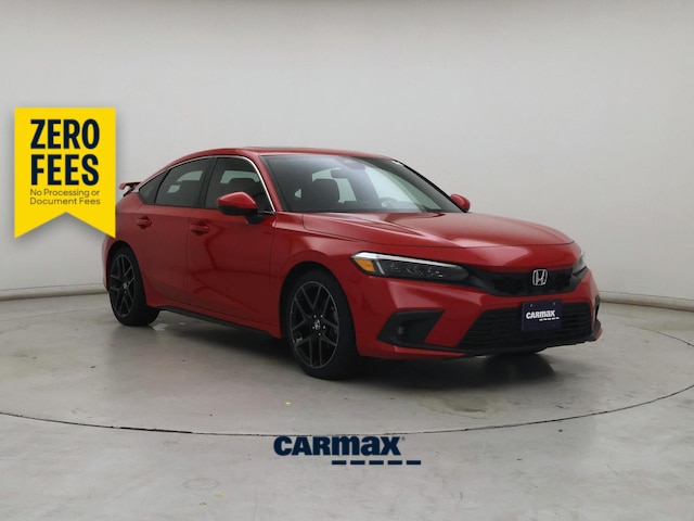 Red 2024 Honda Civic Hatchback Hatchback Front-Wheel Drive Automatic