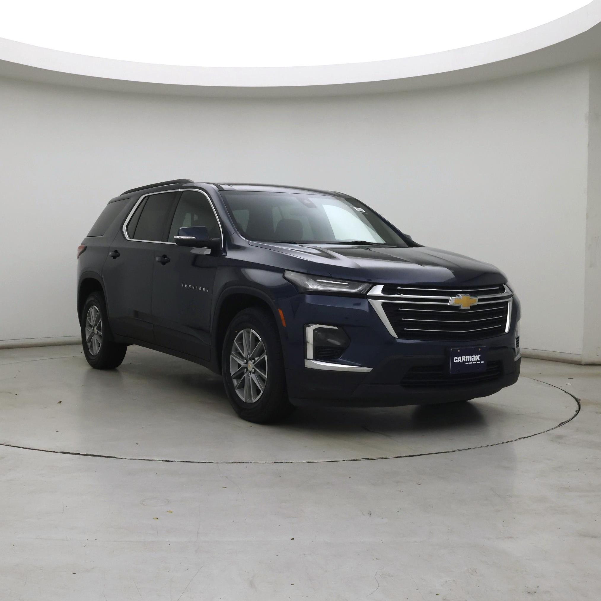 Blue 2023 Chevrolet Traverse SUV / Crossover Four-Wheel Drive Automatic