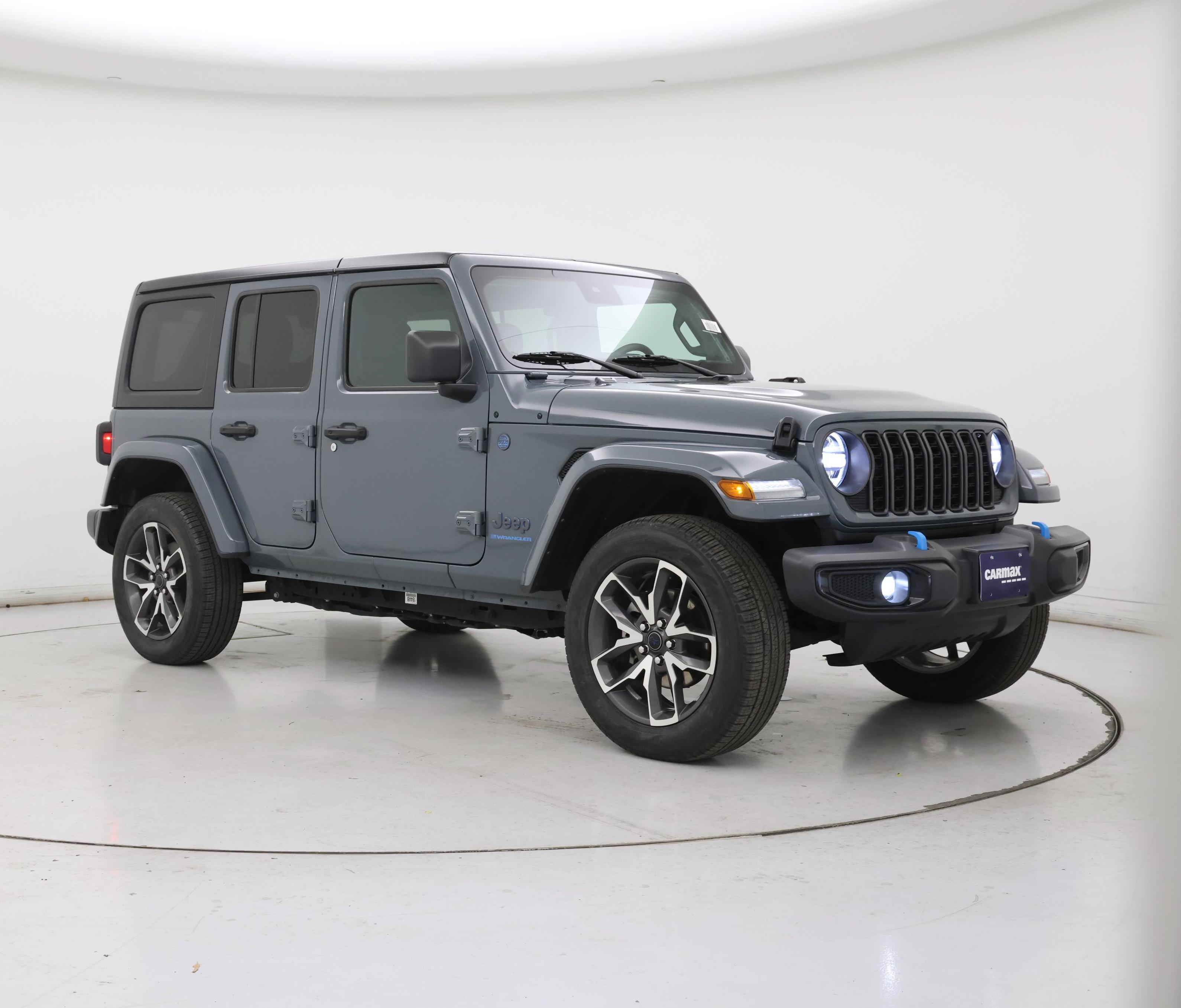Gray 2024 Jeep Wrangler 4xe SUV / Crossover Four-Wheel Drive Automatic