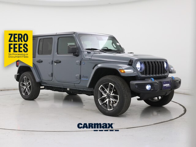 Gray 2024 Jeep Wrangler 4xe SUV / Crossover Four-Wheel Drive Automatic