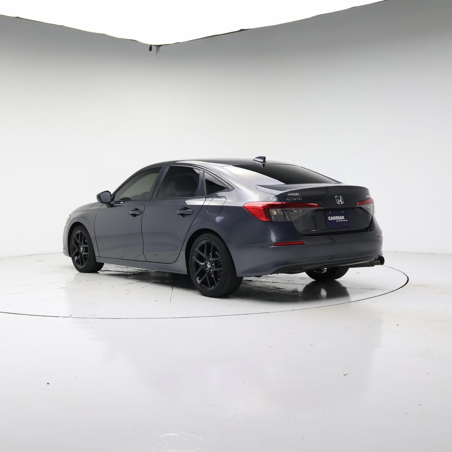 Gray 2024 Honda Civic Sedan Front-Wheel Drive Automatic