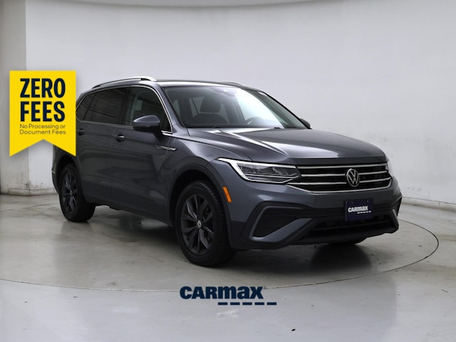 Gray 2022 Volkswagen Tiguan SUV / Crossover All-Wheel Drive Automatic