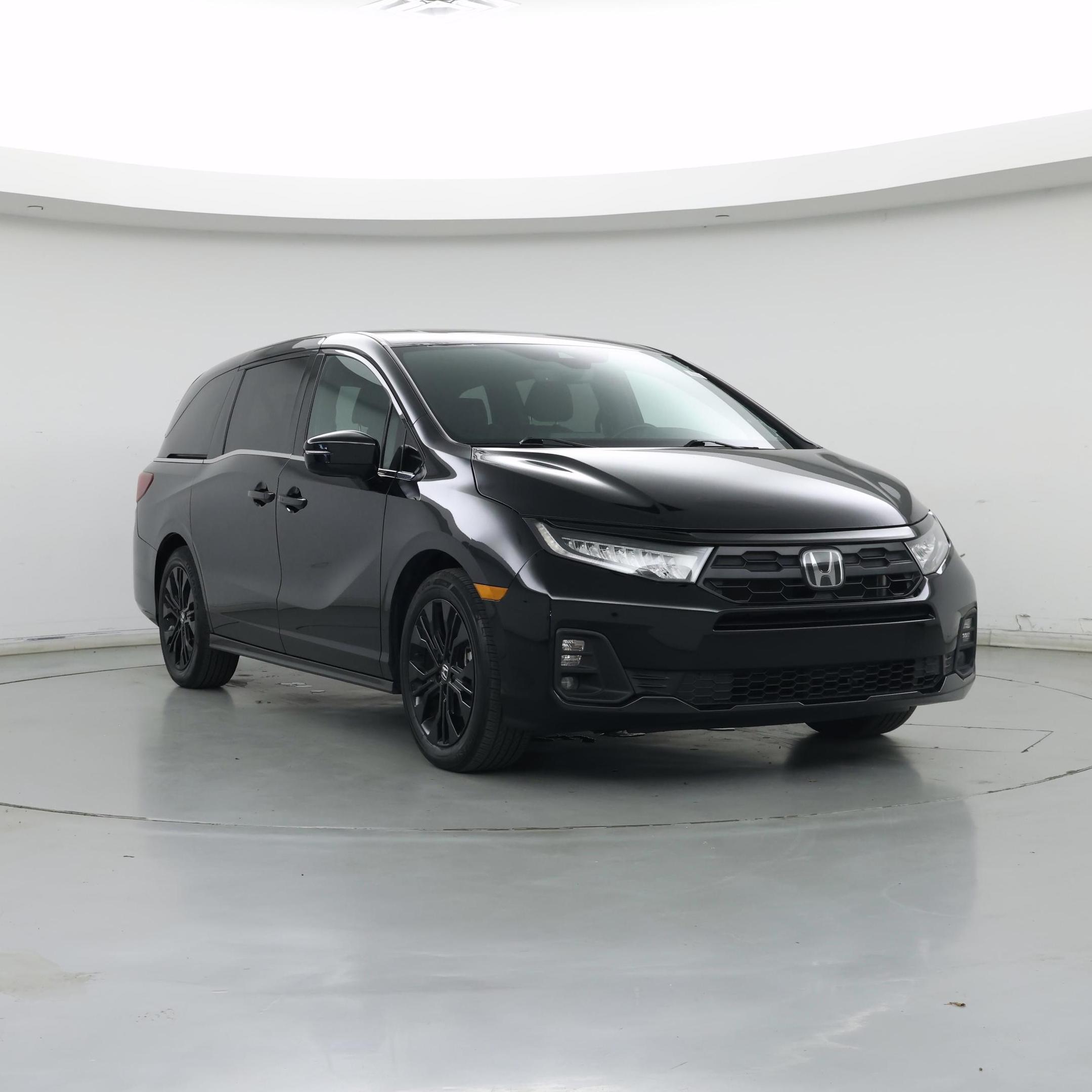 Black 2025 Honda Odyssey Minivan Front-Wheel Drive Automatic