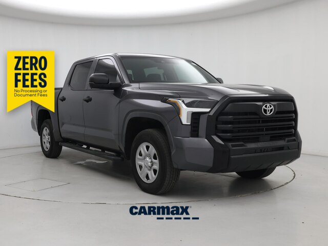 Gray 2025 Toyota Tundra SR CrewMax Cab 4WD Pickup Truck Four-Wheel Drive Automatic