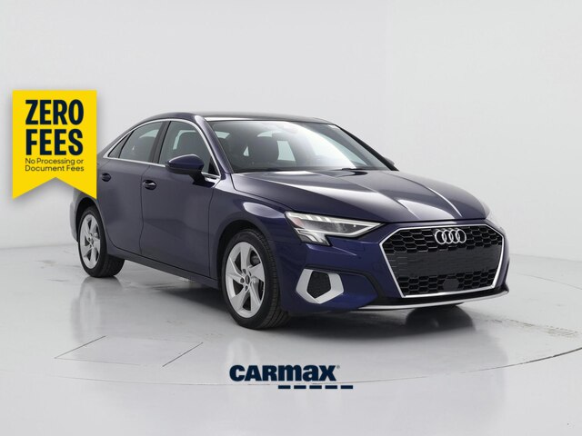 Blue 2023 Audi A3 Sedan Front-Wheel Drive Automatic