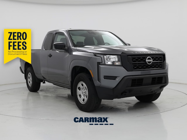 Gray 2023 Nissan Frontier S King Cab 4WD Pickup Truck Four-Wheel Drive Automatic