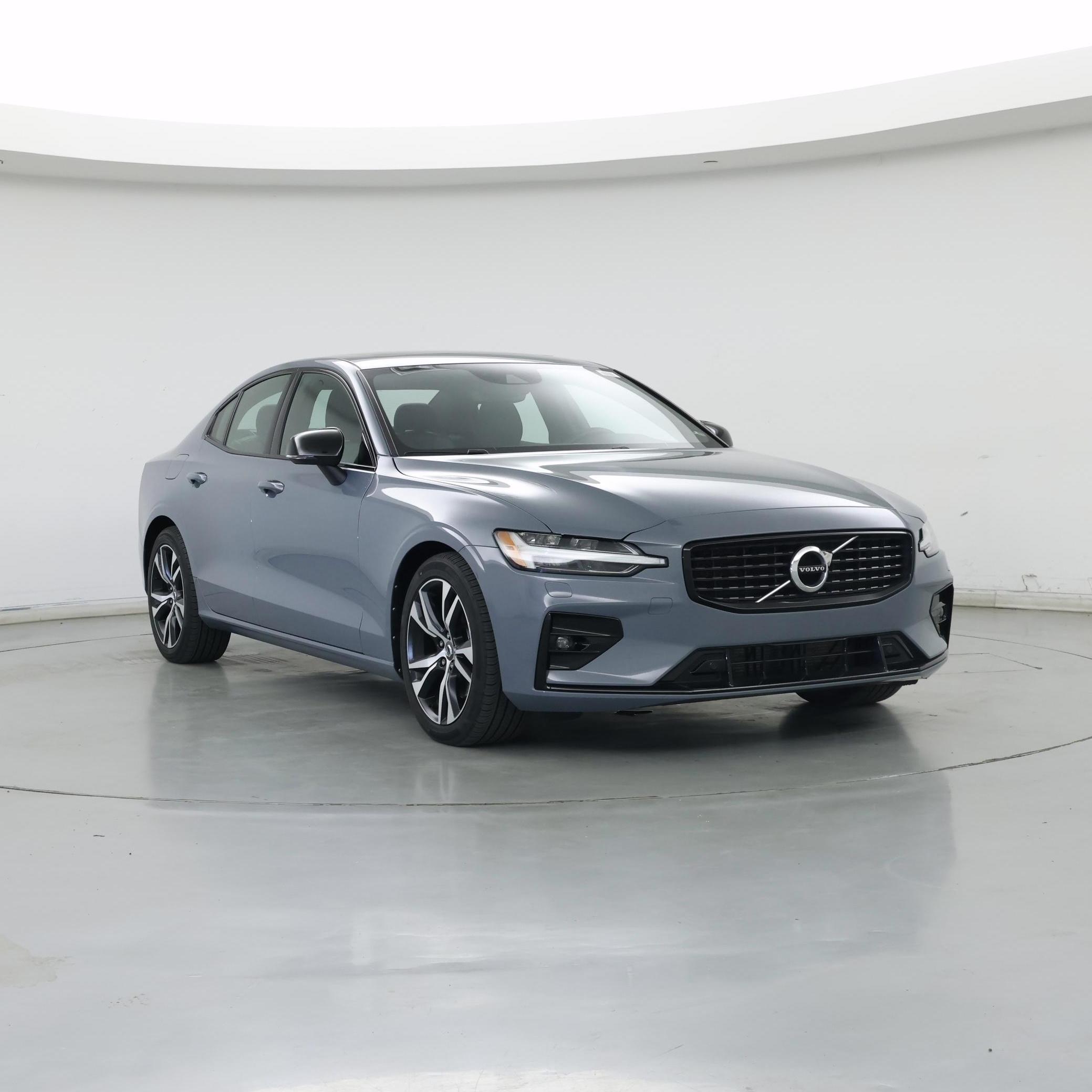 Gray 2022 Volvo S60 Sedan All-Wheel Drive Automatic