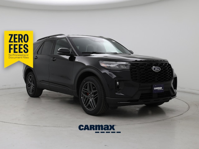 Black 2025 Ford Explorer ST-Line AWD SUV / Crossover All-Wheel Drive Automatic