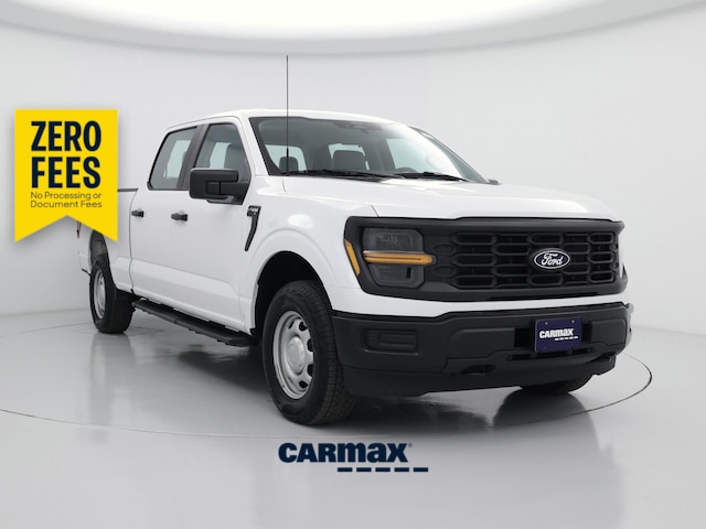 White 2024 Ford F-150 Pickup Truck Four-Wheel Drive Automatic