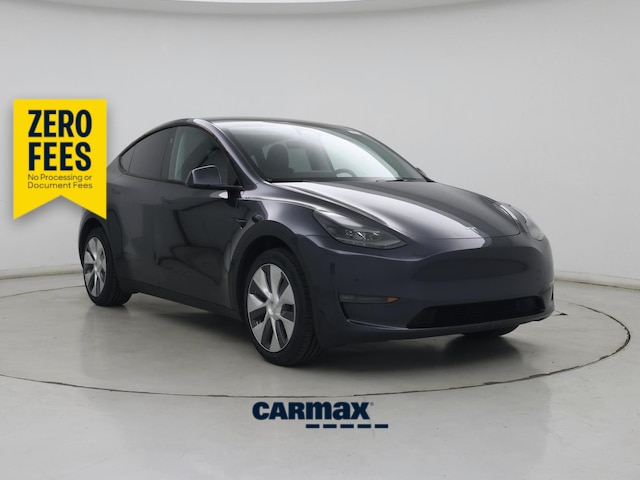 Gray 2024 Tesla Model Y SUV / Crossover All-Wheel Drive Automatic