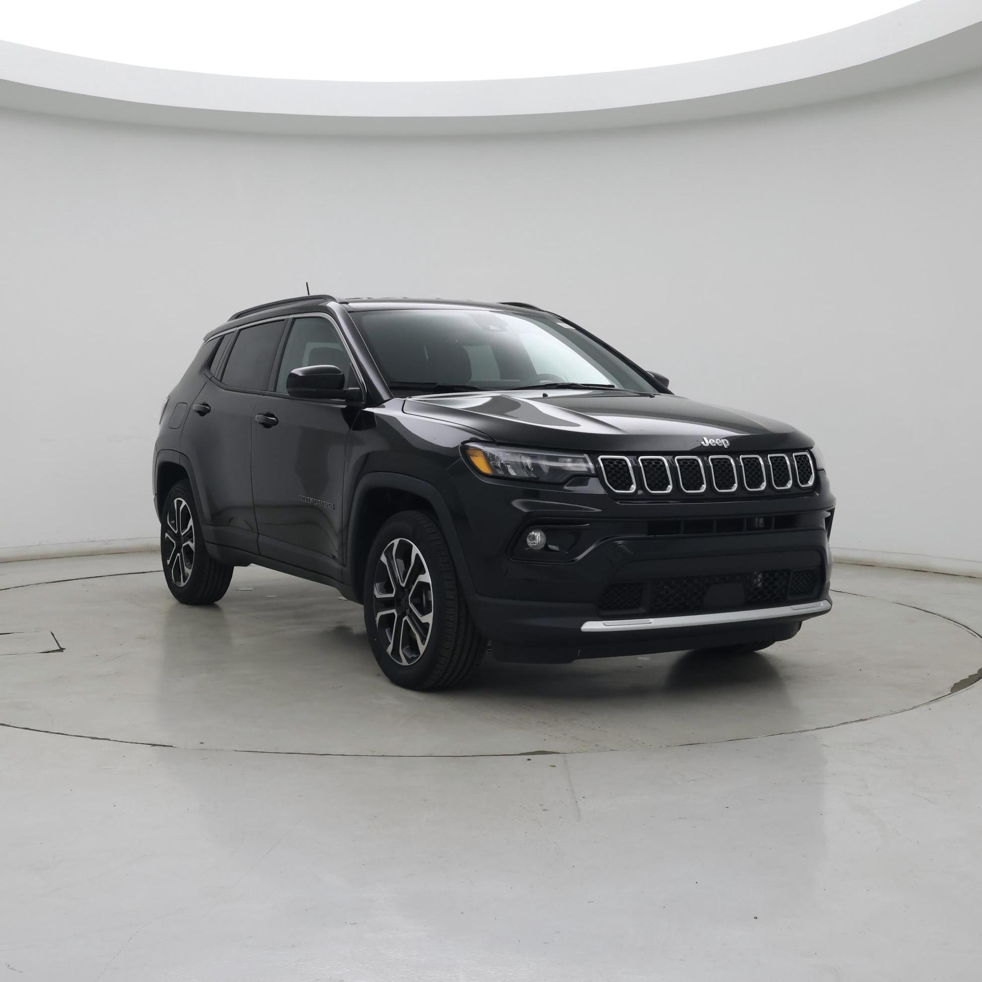 Black 2024 Jeep Compass SUV / Crossover Four-Wheel Drive Automatic