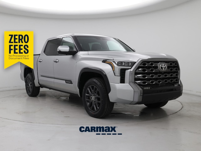 Silver 2023 Toyota Tundra Pickup Truck Four-Wheel Drive Automatic