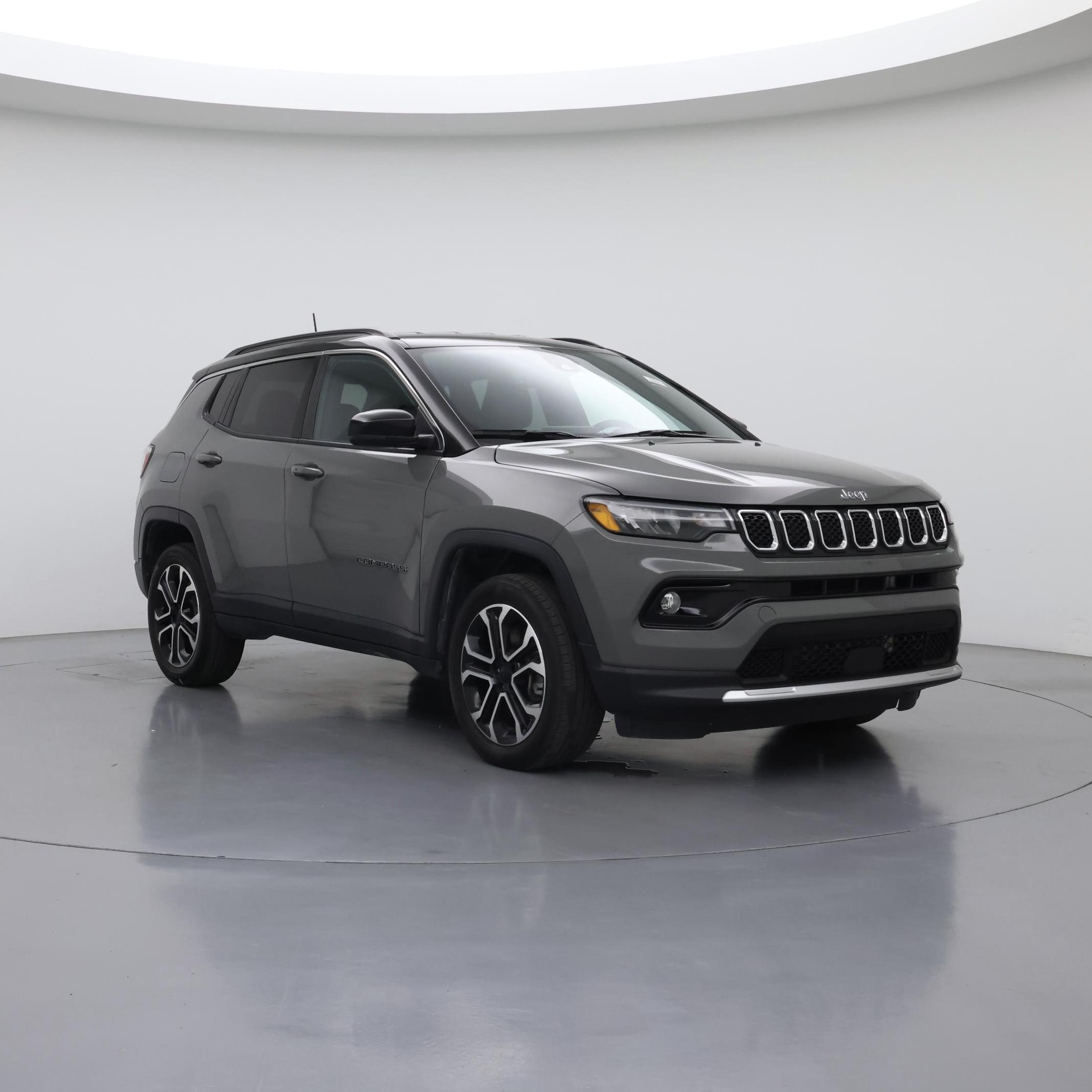 Gray 2023 Jeep Compass SUV / Crossover Four-Wheel Drive Automatic