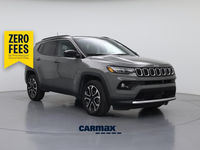 Gray 2023 Jeep Compass SUV / Crossover Four-Wheel Drive Automatic