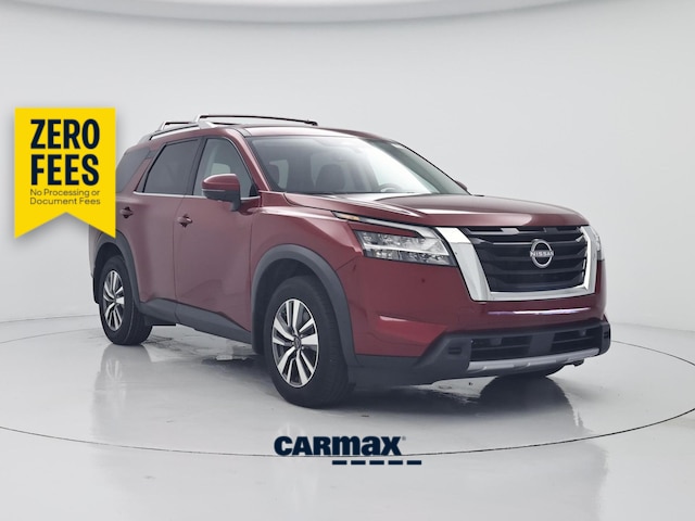 Red 2024 Nissan Pathfinder SUV / Crossover All-Wheel Drive Automatic