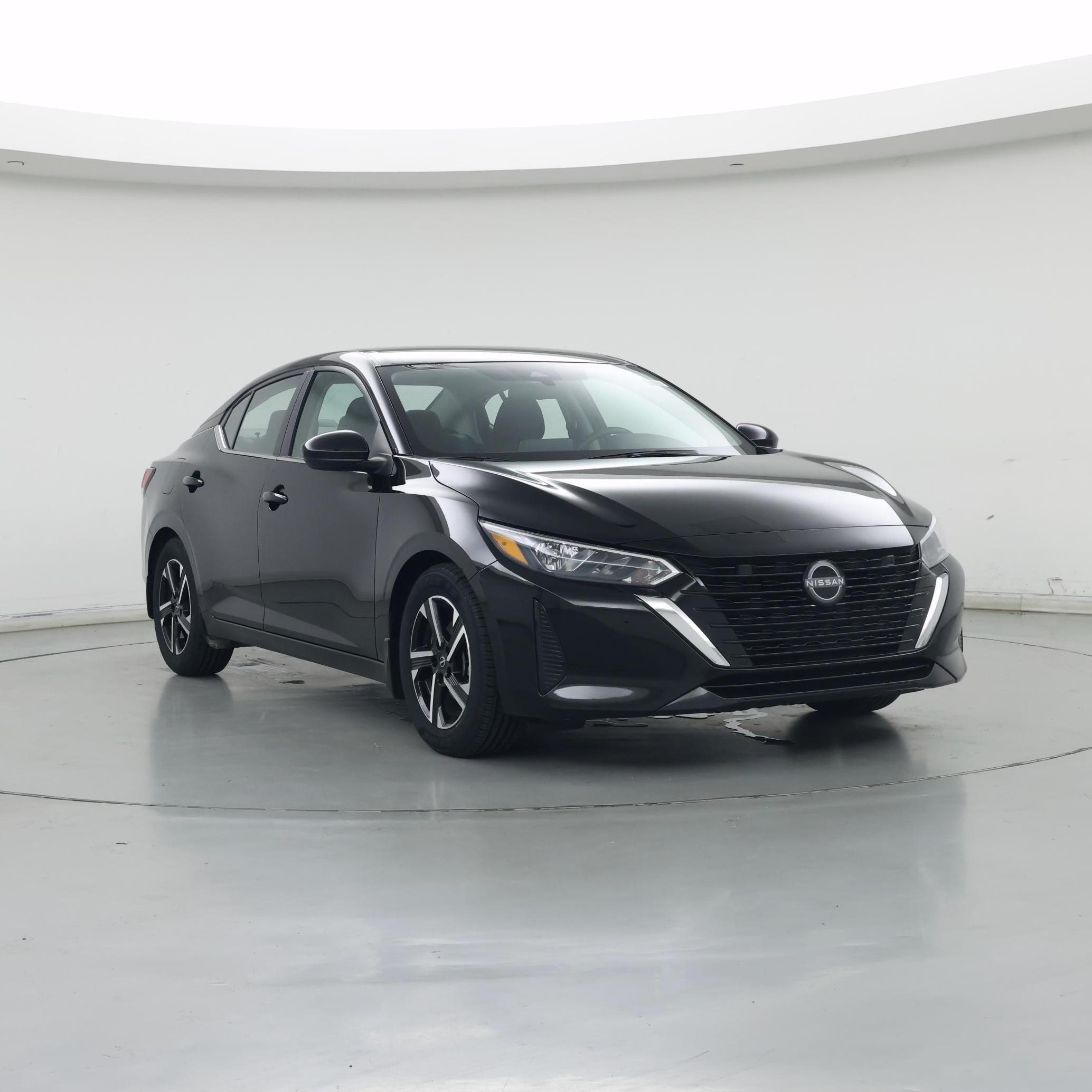 Black 2024 Nissan Sentra Sedan Front-Wheel Drive Automatic