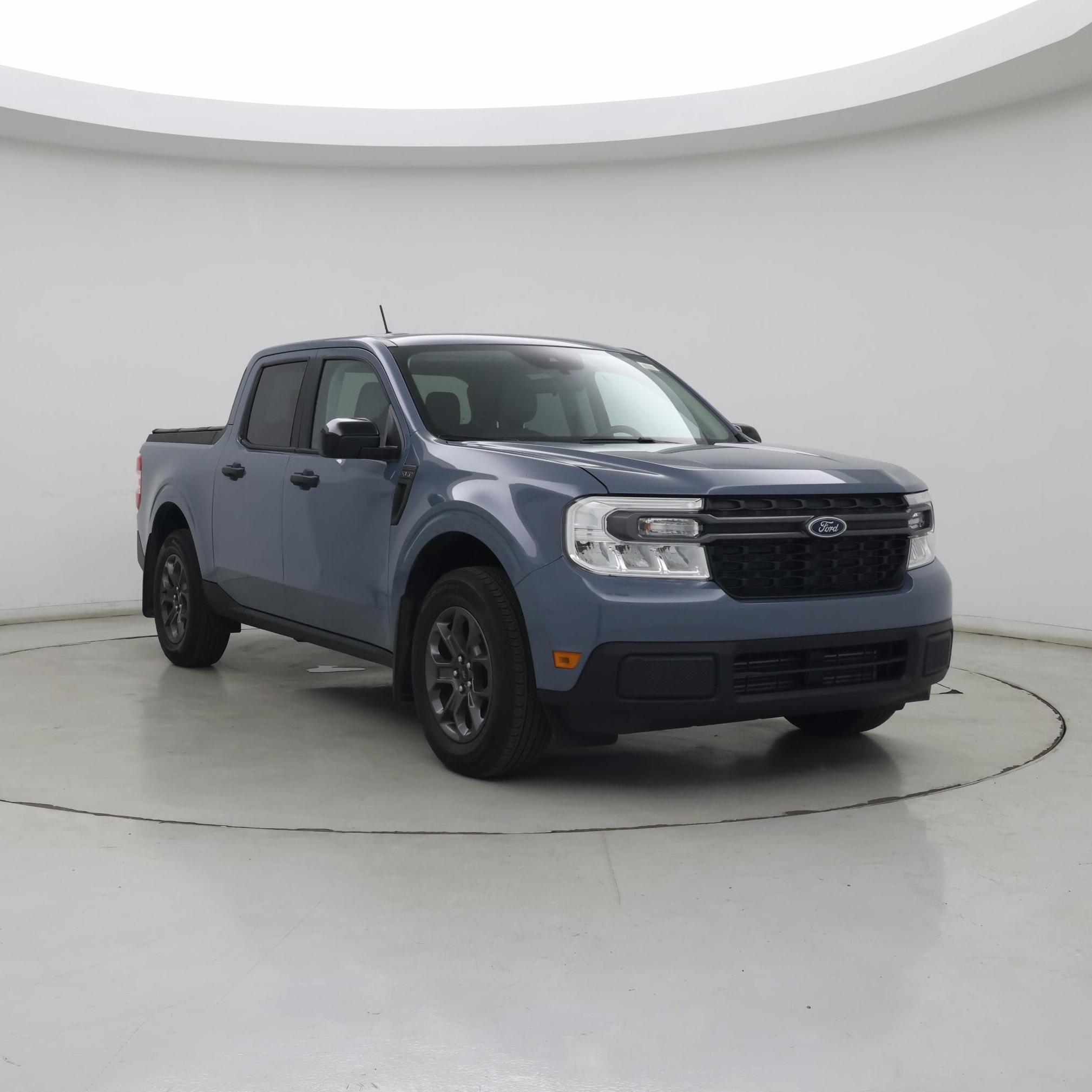 Blue 2024 Ford Maverick Pickup Truck All-Wheel Drive Automatic