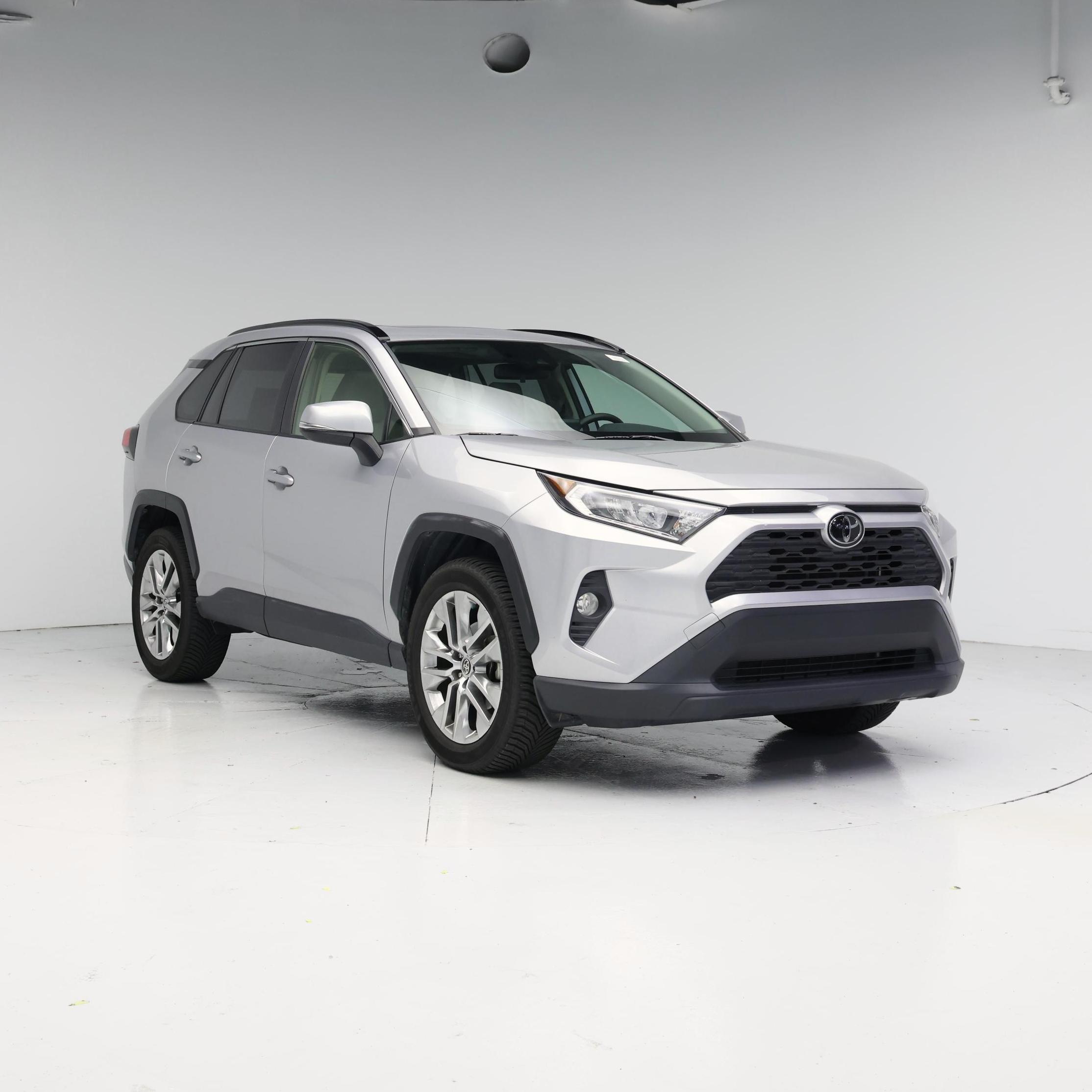 Silver 2020 Toyota RAV4 XLE Premium FWD SUV / Crossover Front-Wheel Drive Automatic