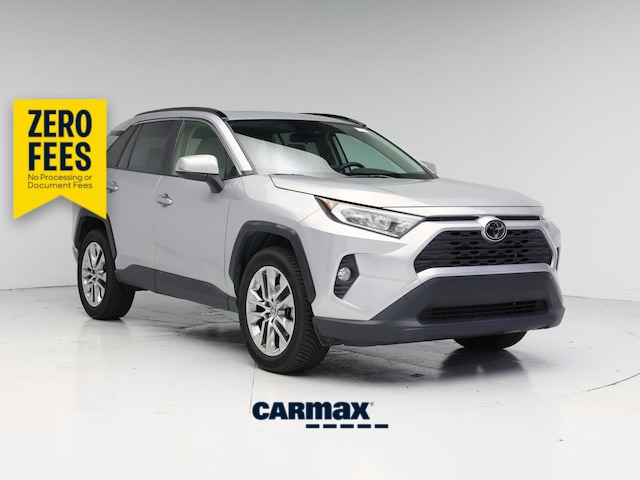 Silver 2020 Toyota RAV4 XLE Premium FWD SUV / Crossover Front-Wheel Drive Automatic