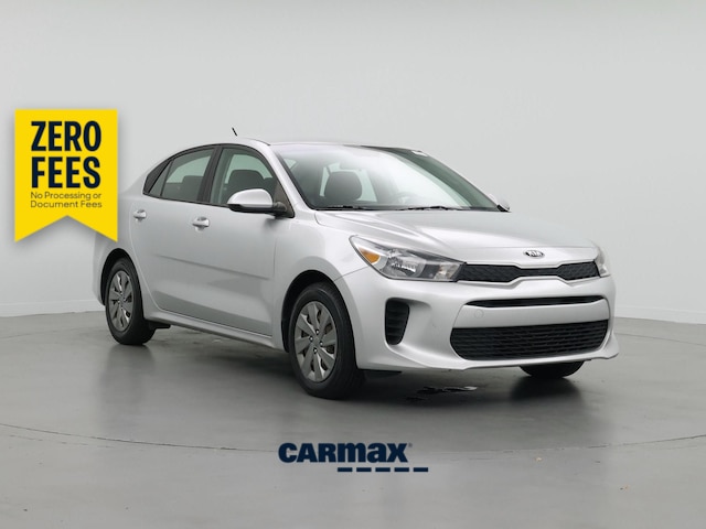 Silver 2020 Kia Rio LX FWD Sedan Front-Wheel Drive Automatic