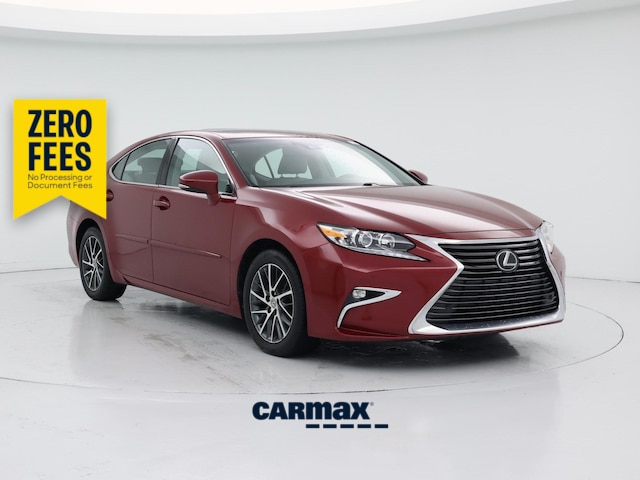 Red 2017 Lexus ES Sedan Front-Wheel Drive Automatic