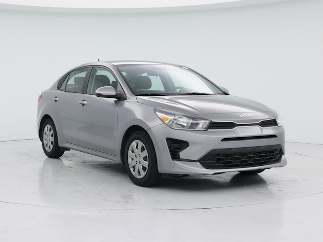 Silver 2023 Kia Rio S FWD Sedan Front-Wheel Drive Automatic
