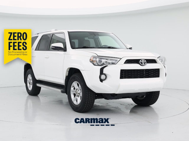 White 2018 Toyota 4Runner SUV / Crossover Four-Wheel Drive Automatic