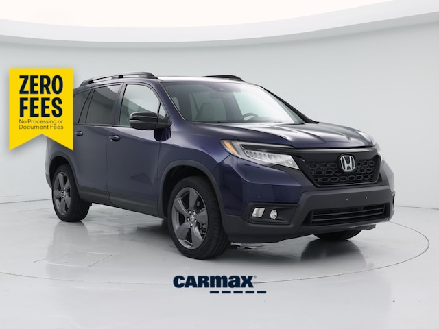 Blue 2021 Honda Passport Touring AWD SUV / Crossover All-Wheel Drive Automatic
