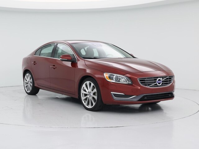 Red 2016 Volvo S60 T5 Inscription Platinum Drive-E Sedan Front-Wheel Drive Automatic