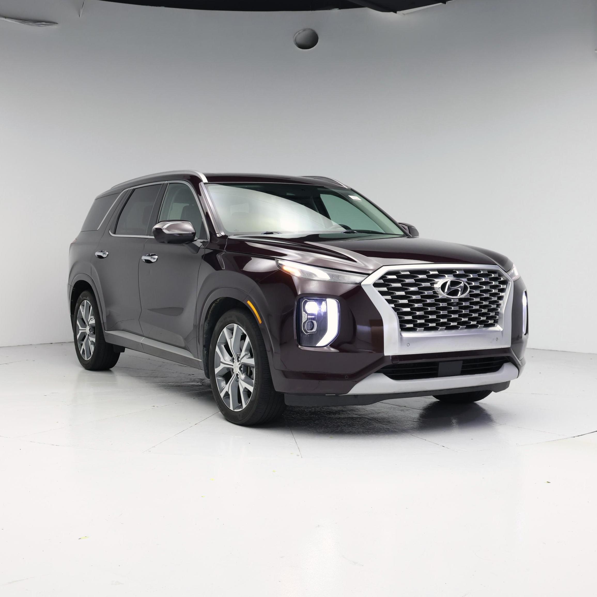 Red (Burgundy) 2021 Hyundai Palisade Limited AWD SUV / Crossover All-Wheel Drive Automatic