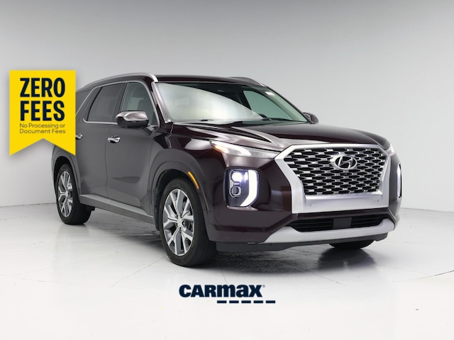 Red (Burgundy) 2021 Hyundai Palisade Limited AWD SUV / Crossover All-Wheel Drive Automatic