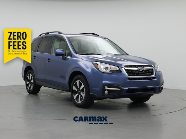 Blue 2018 Subaru Forester 2.5i Limited SUV / Crossover All-Wheel Drive Automatic