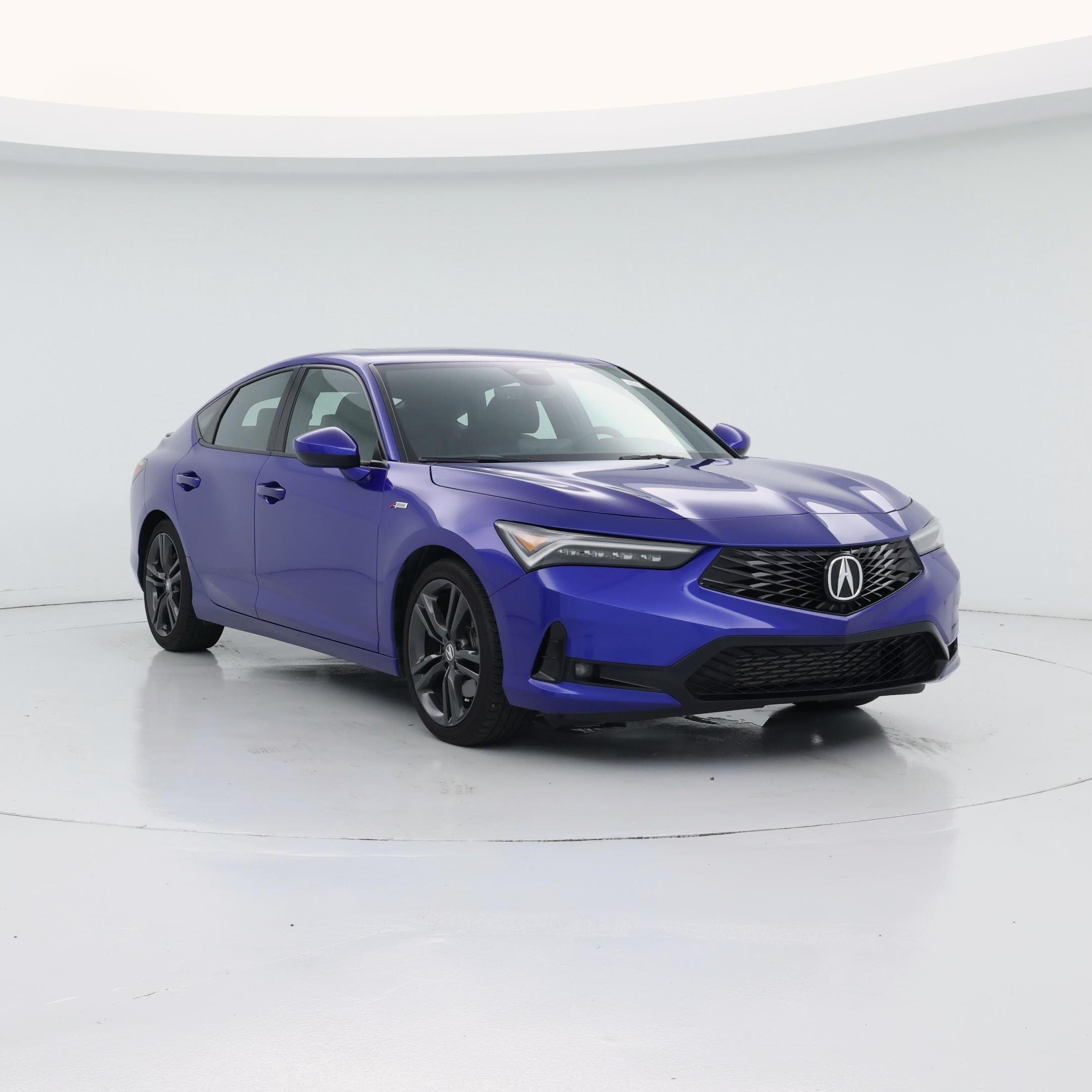 Blue 2024 Acura Integra FWD with A-SPEC Package Sedan Front-Wheel Drive Automatic
