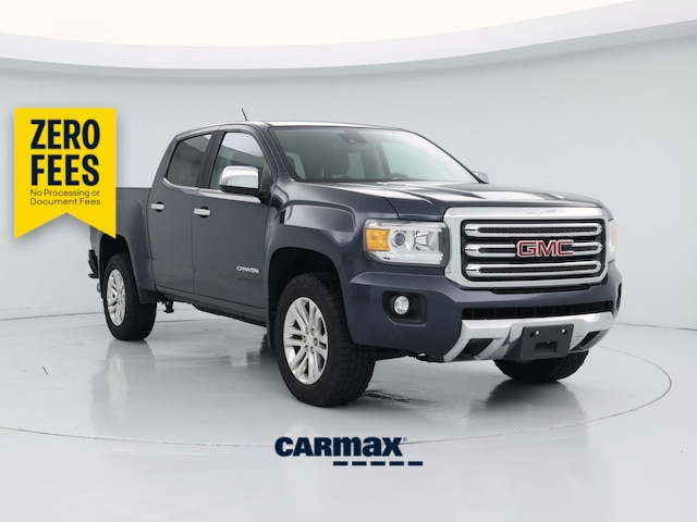 Green 2017 GMC Canyon Pickup Truck Four-Wheel Drive Automatic