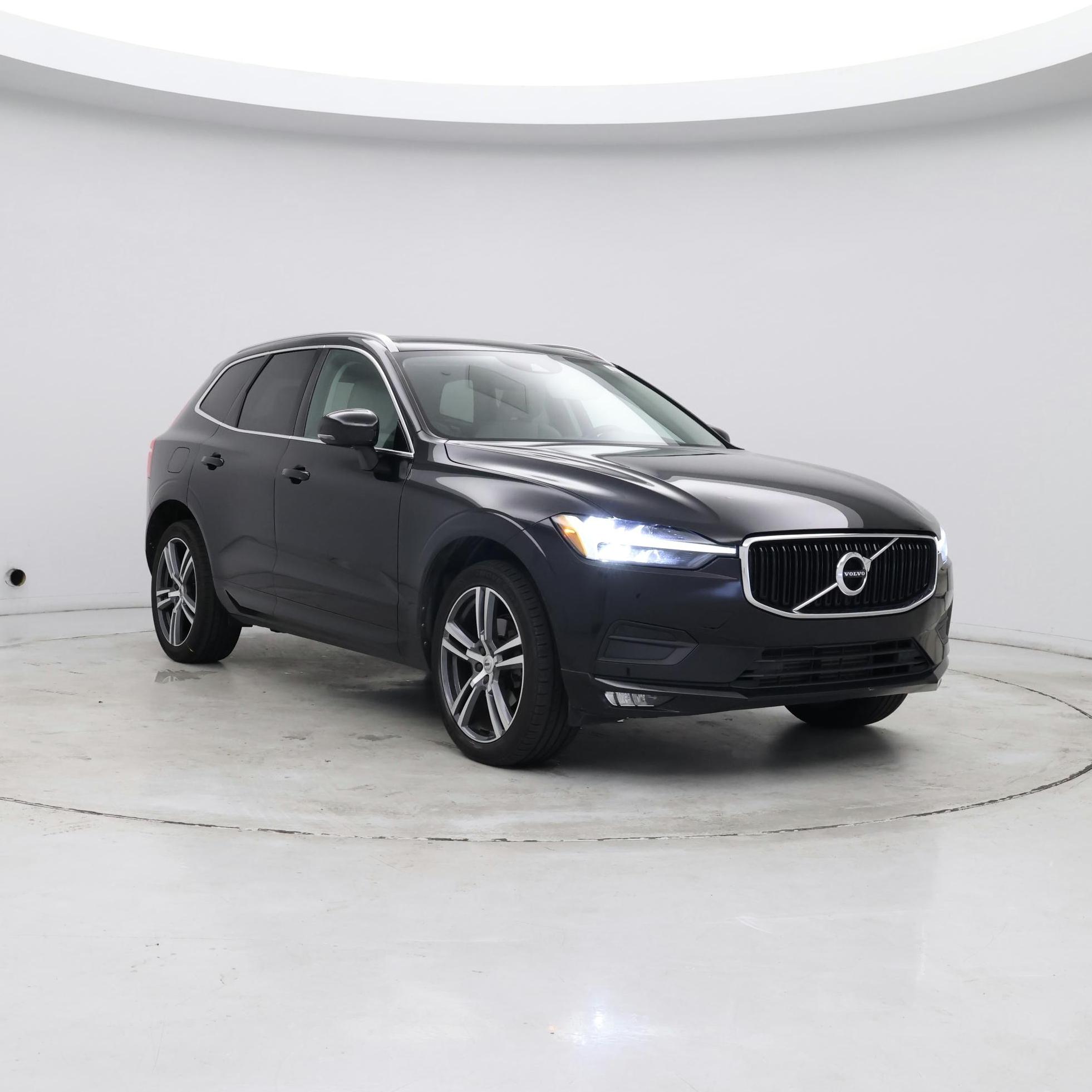 Black 2021 Volvo XC60 SUV / Crossover Front-Wheel Drive Automatic