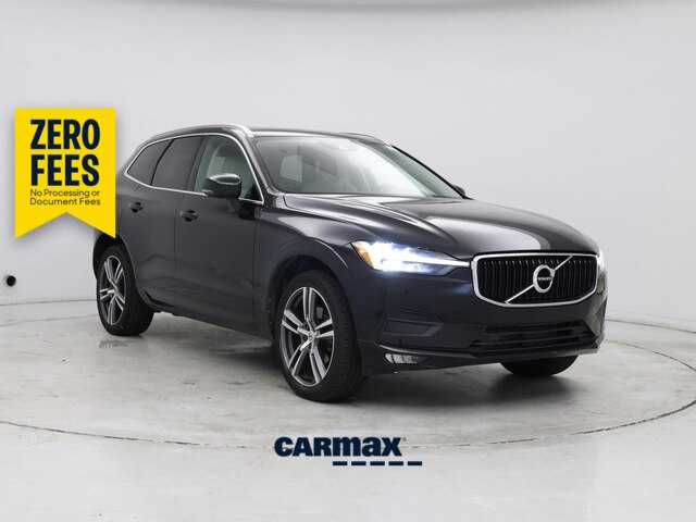 Black 2021 Volvo XC60 SUV / Crossover Front-Wheel Drive Automatic