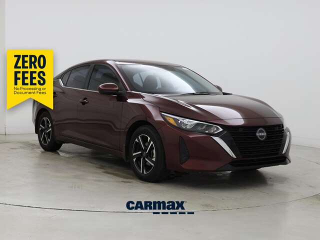 Red (Burgundy) 2025 Nissan Sentra SV FWD Sedan Front-Wheel Drive Automatic