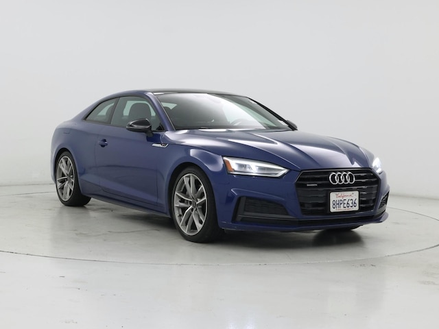 Blue 2019 Audi A5 quattro Premium Plus 45 TFSI Coupe Coupe All-Wheel Drive Automatic