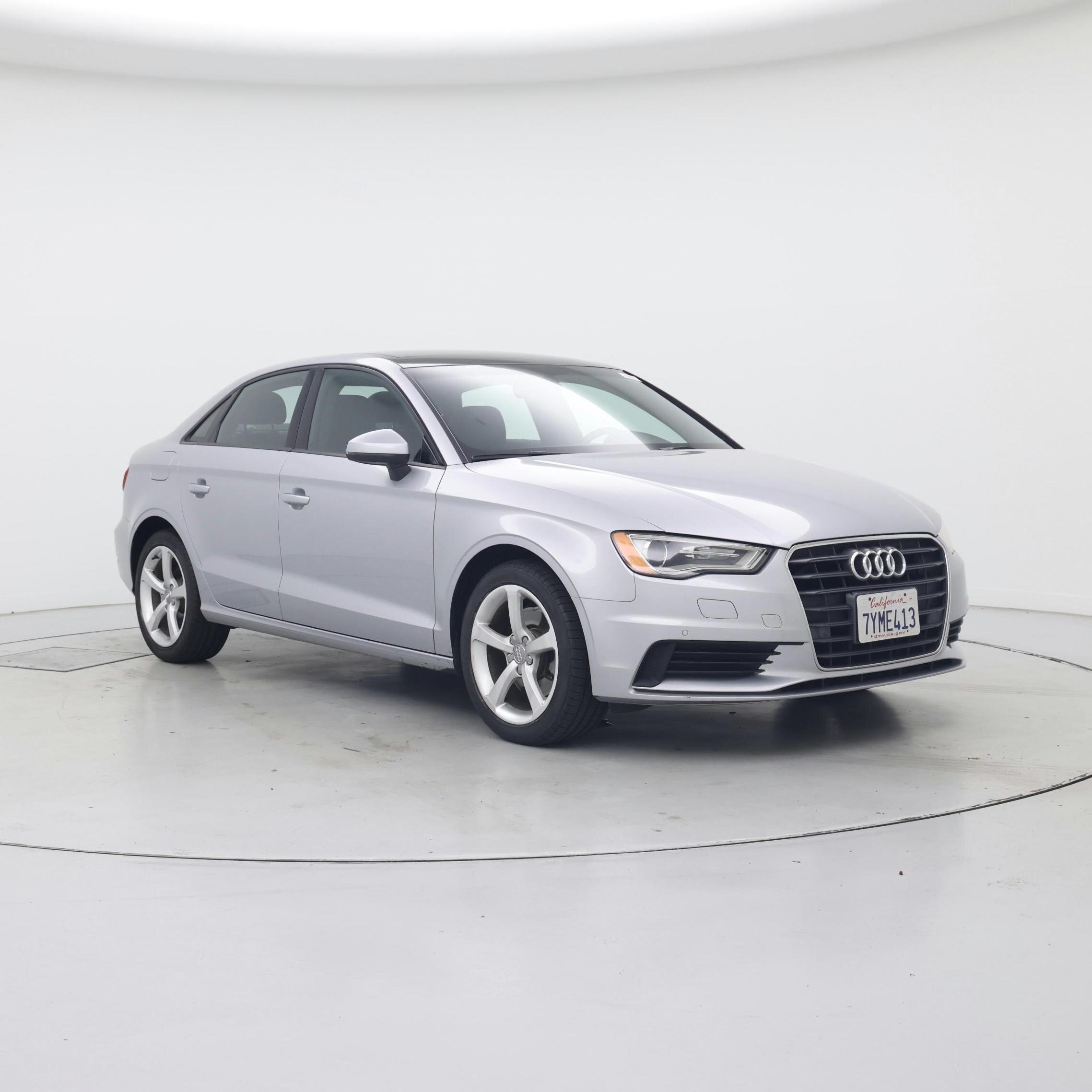 Silver 2016 Audi A3 Sedan Front-Wheel Drive Automatic