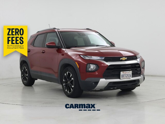 Red 2021 Chevrolet Trailblazer SUV / Crossover Front-Wheel Drive Automatic