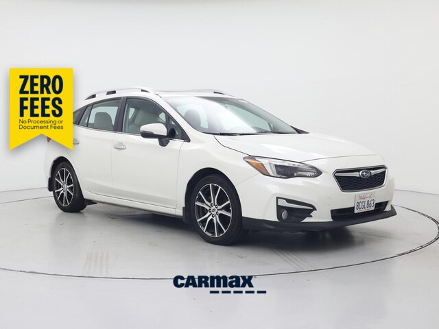 White 2018 Subaru Impreza Hatchback All-Wheel Drive Automatic