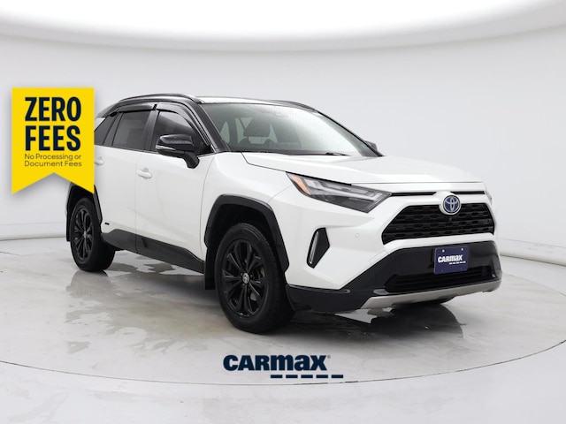 White 2022 Toyota RAV4 Hybrid XSE AWD SUV / Crossover All-Wheel Drive Automatic