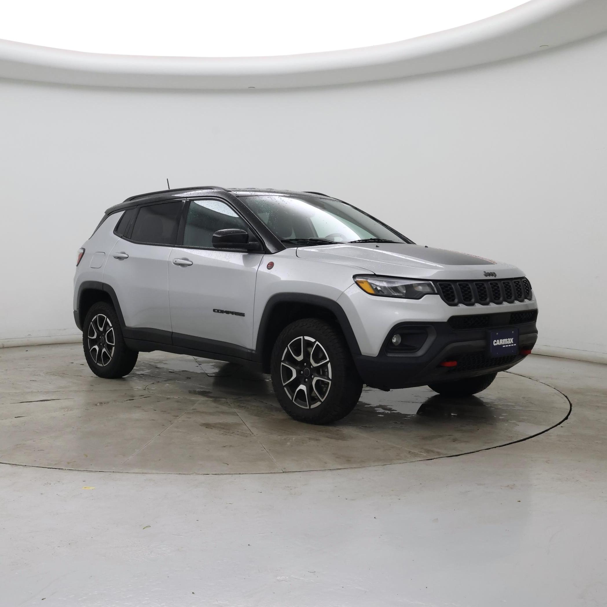 Silver 2025 Jeep Compass SUV / Crossover Four-Wheel Drive Automatic