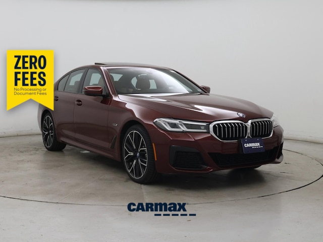 Red 2023 BMW 5 Series Sedan All-Wheel Drive Automatic
