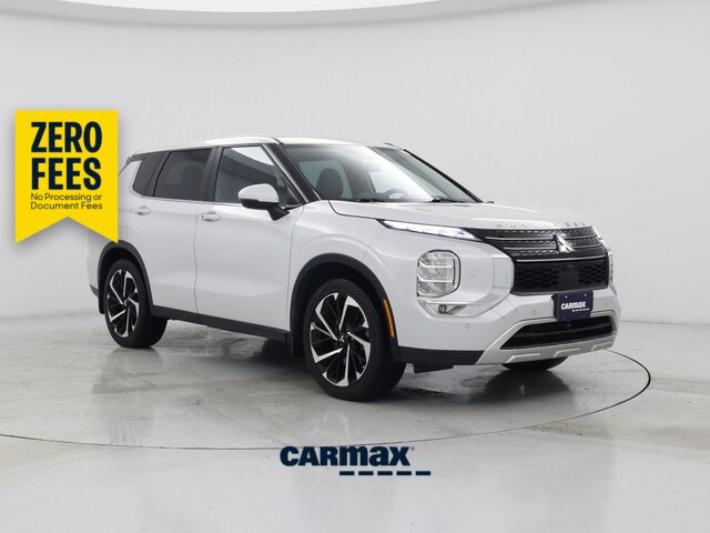 White 2022 Mitsubishi Outlander Black Edition S-AWC SUV / Crossover All-Wheel Drive Automatic