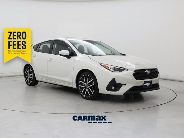White 2025 Subaru Impreza Sport AWD Wagon All-Wheel Drive Automatic