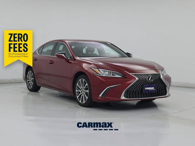 Red 2019 Lexus ES Sedan Front-Wheel Drive Automatic