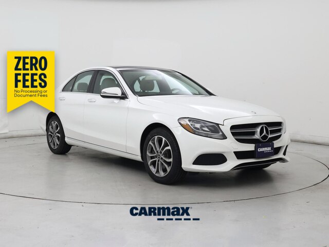 White 2017 Mercedes-Benz C-Class Sedan Automatic